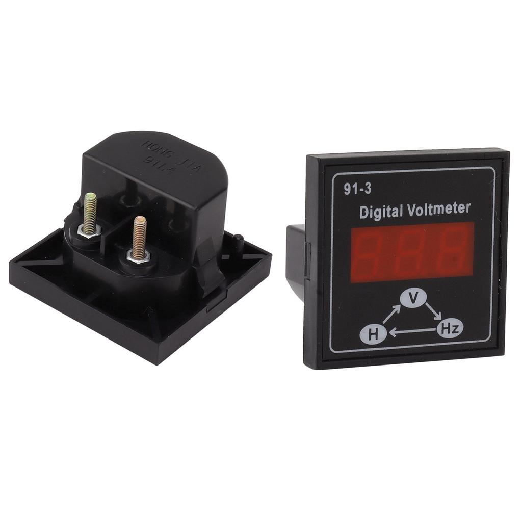 91 3 Digital Voltmeter for Gasoline Diesel Generator Set Accessories 220V 380V Single Phase 3 Phase Voltage Meter