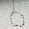 Cute Stainless Steel Bracelet Link Star Chain for Women Hand Chain Wristband Silver and Gold Color Anklet Metal Jewelry Gift