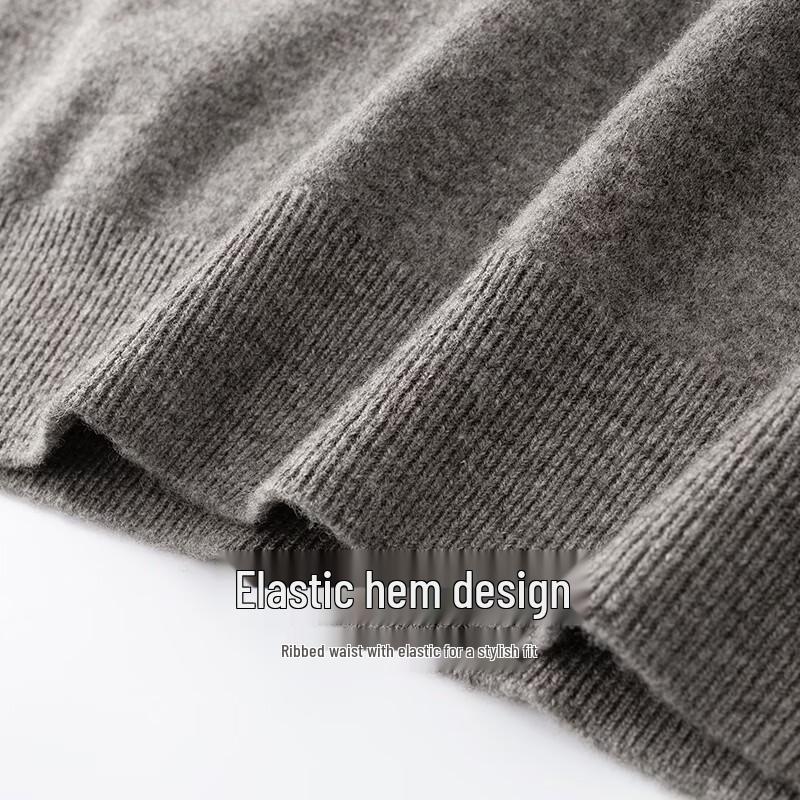 Pierre Cardin Men's Machine-Washable Merino Wool Crew Neck Sweater