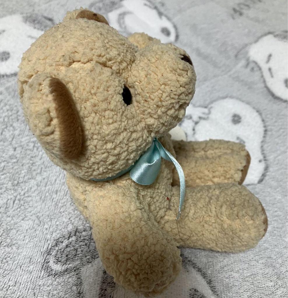 [USED] Showa Retro Plush Teddy Bear (Small)