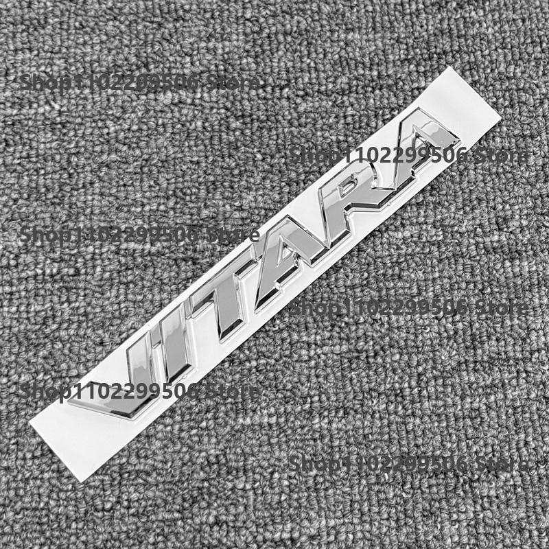 Apply To Suzuki SWIFT Alto SX4 S-CROSS  Vitara  Alivio Silvery Black Rear Logo Wordmark Luggage Compartment Sign Tailbox Sign