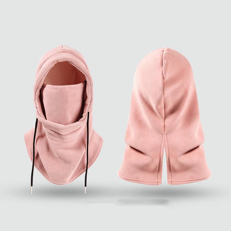 Women Men Scarf Warm Windproof Scarves Thicker Bigger Fleece Collar Hat Autumn Winter Headband