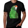Jardines Parrot Watercolor Bird Paint TShirt Sports Basic Short Sleeve TShirt