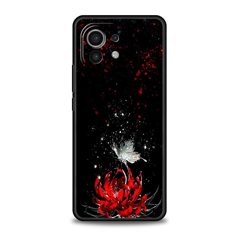 

Чехол для телефона Tokyo Red Spider Lily для Xiaomi 17 14 15 13 14T 13T 12T 11T Pro 12 11 Lite Poco X7 X5 X3 NFC F7 F6 Мягкий чехол 17 Pro Max