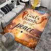 God's Hands Peaceful Carpet Non-slip Rug Suitable for Living Room and Bedroom Sofas