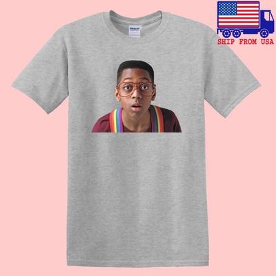 Steve Urkel Family Matters Retro TV-Show Herren Grau Größe S-5XL