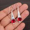 Pink Rubellite Gemstone 925 Sterling Silver Jewelry Drop/Dangle Earrings 1.80" EE-50-10