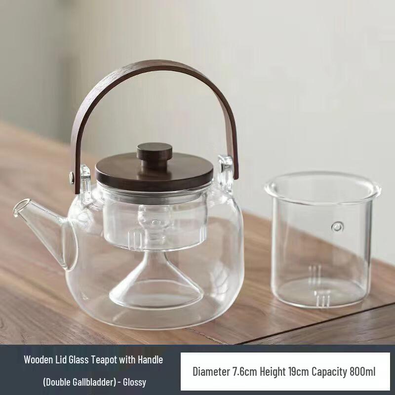 Shangqi Stove-Top Heat-Resistant Glass Teapot