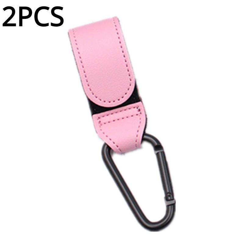 Leather Baby Bag Stroller Hook Pram Rotate 1/2pcs 360 Degree Rotatable Cart Organizer Pram Hook Stroller Accessories