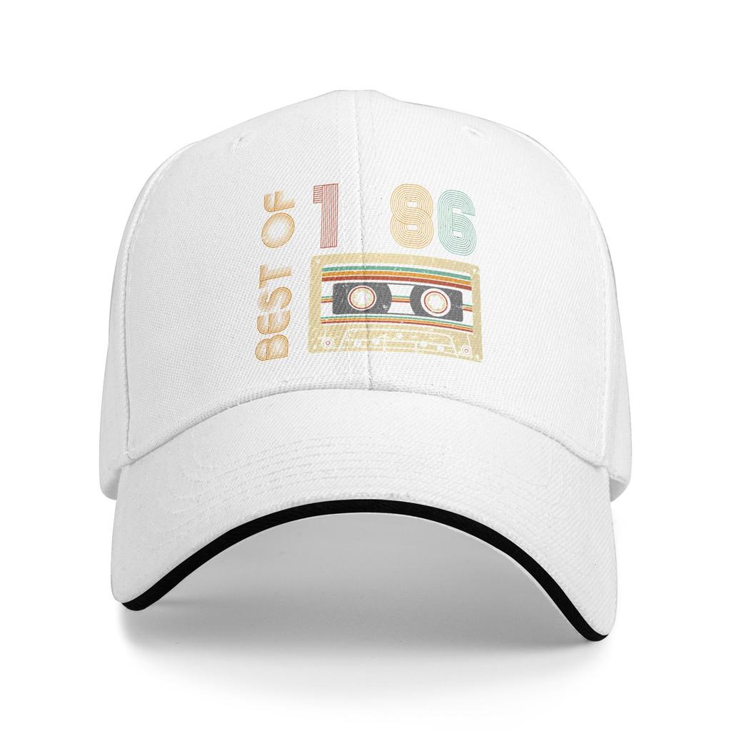 Vintage 1986 Made In 1986 40th Birthday 40 Years Old Baseball Cap Fashion Trucker Hat Spring Men Outdoor Sports Snapback Cap