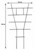Plant Support Ladder For Potted Plants, , Steel Wire