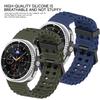 Cinturino Marine per Samsung Galaxy Watch 8 Classic 46mm Cinturino Sportivo in Silicone per Galaxy Watch 8 40mm 44mm Accessori Cinturino Braccialetto