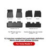 YZ For Tesla Floor Mats Model 3 Y 2025-2025 Car Four Seasons Waterproof Non-slip Floor Mat NEW  TPE Special Car Accessories