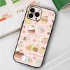Cute Cartoon Sumikko Gurashi For iPhone 13,17,11,12,16,14,15,Plus,Pro Max Soft Silicone Black Phone Case