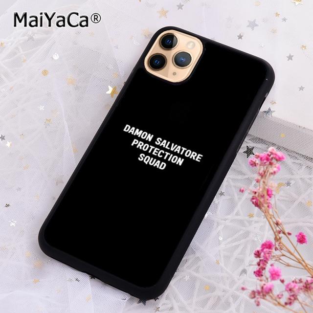 MaiYaCa Vampire Diaries DAMON Stefan Salvatore Phone Case For iPhone 17 Air 16 16e 15 14 Plus 11 12 13 Pro Max Cover Coque