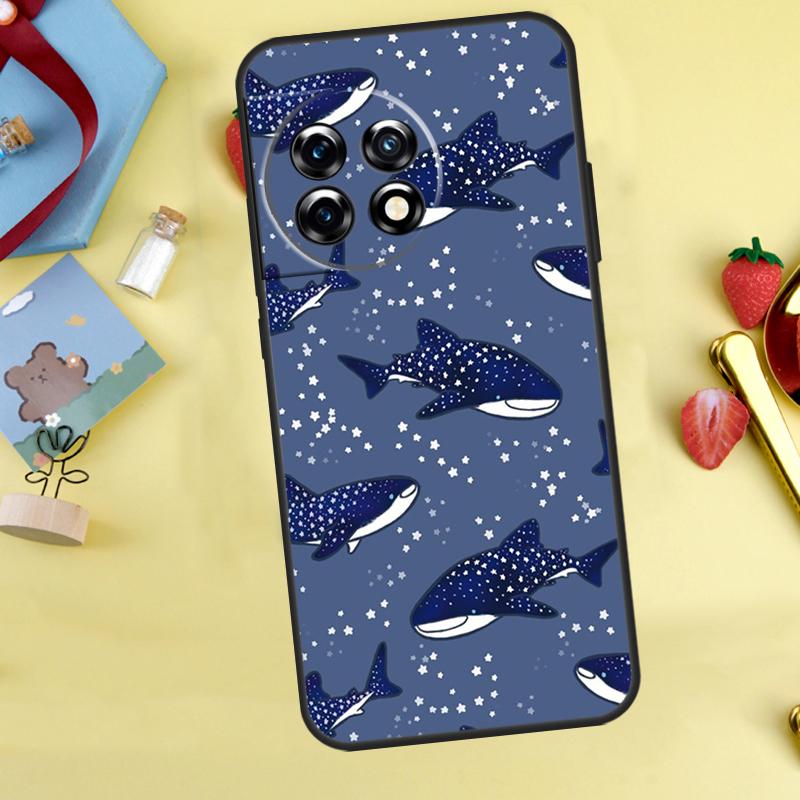 

whale sharks Case For OnePlus 15 13 12 11 10 9 13T 13R 12R 10R 10T 8T Nord 5 CE 4 3 2 Lite N20 N30 Cover OnePlus Nord 2