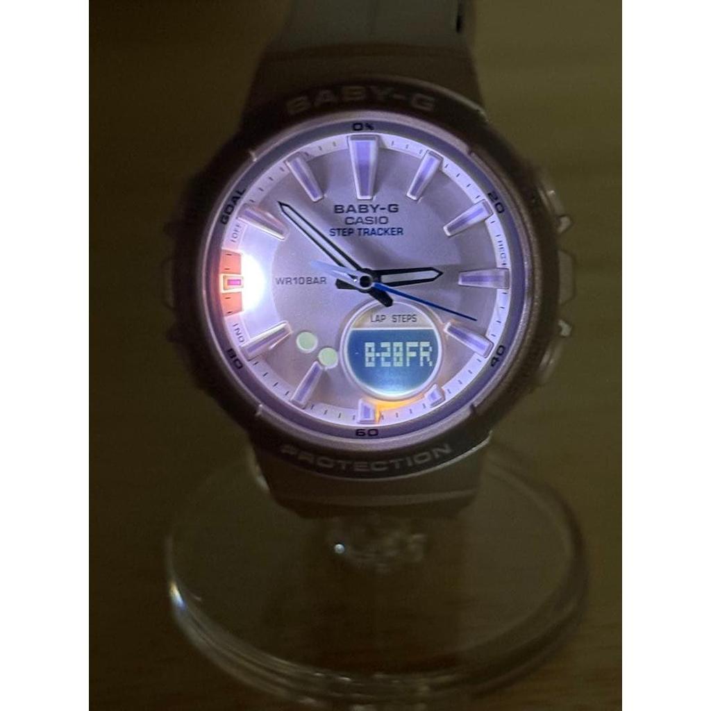 Used CASIO BABY-G STEP TRACKER Pink, Working Condition