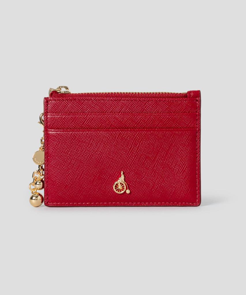 Beanpole Accessory Lucy Zipper Card Wallet Red