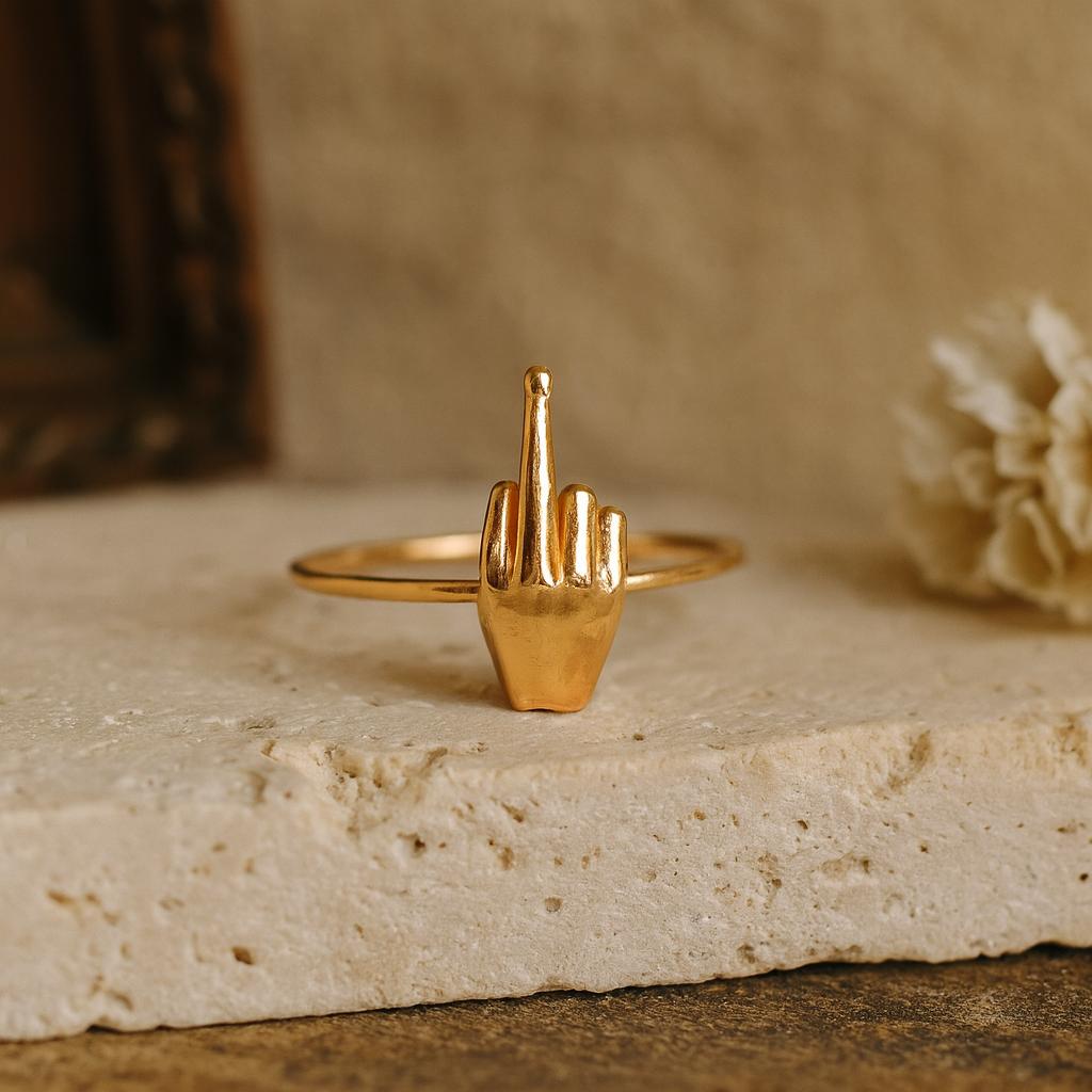 

Свадьба Помолвка Юбилей Обещание Подарок – Кольцо на средний палец с покрытием из желтого золота, Серебряное кольцо для ношения в несколько рядов, Ювелирное изделие с посланием F 10 US розовый