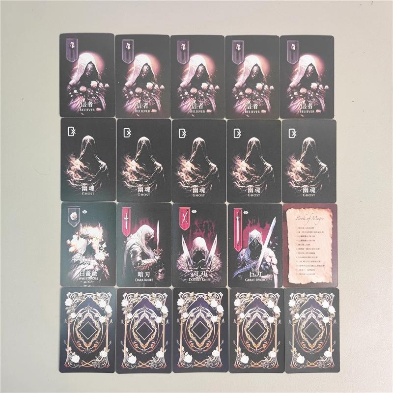 Blood & Blades: White Rose Card Game 2.0 - Identity, Faction, Party Game for 5-10 Players