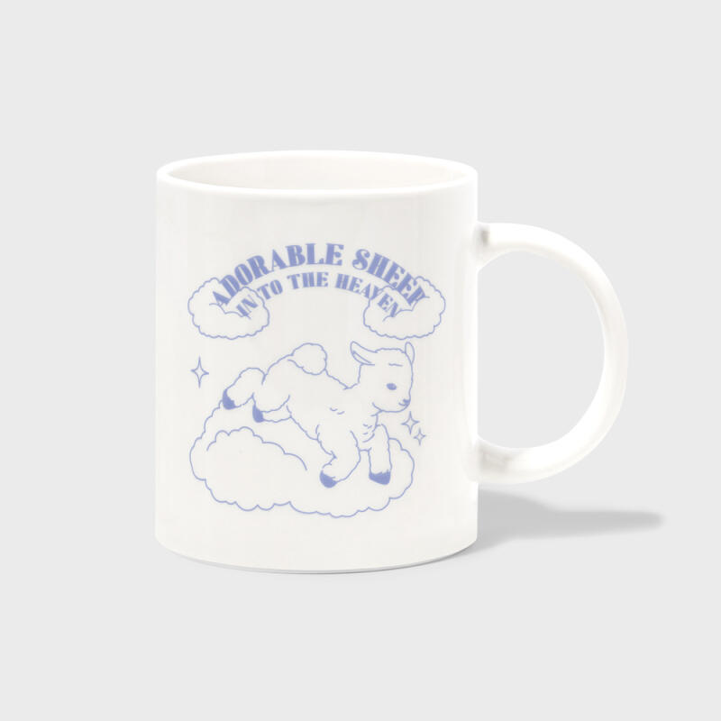 ADORABLE SHEEP-WHITE (Mug) FREE