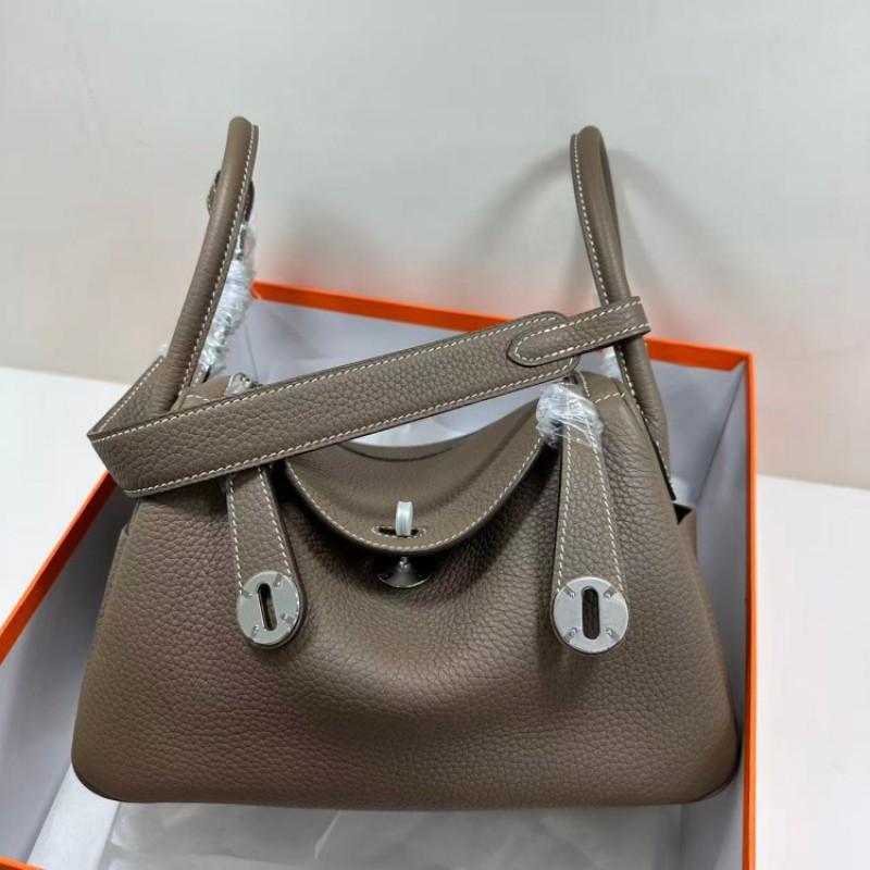 Semi-hand Wax Thread Bag TC Leather Doctor Womens Commuter Stainless Steel Hardware