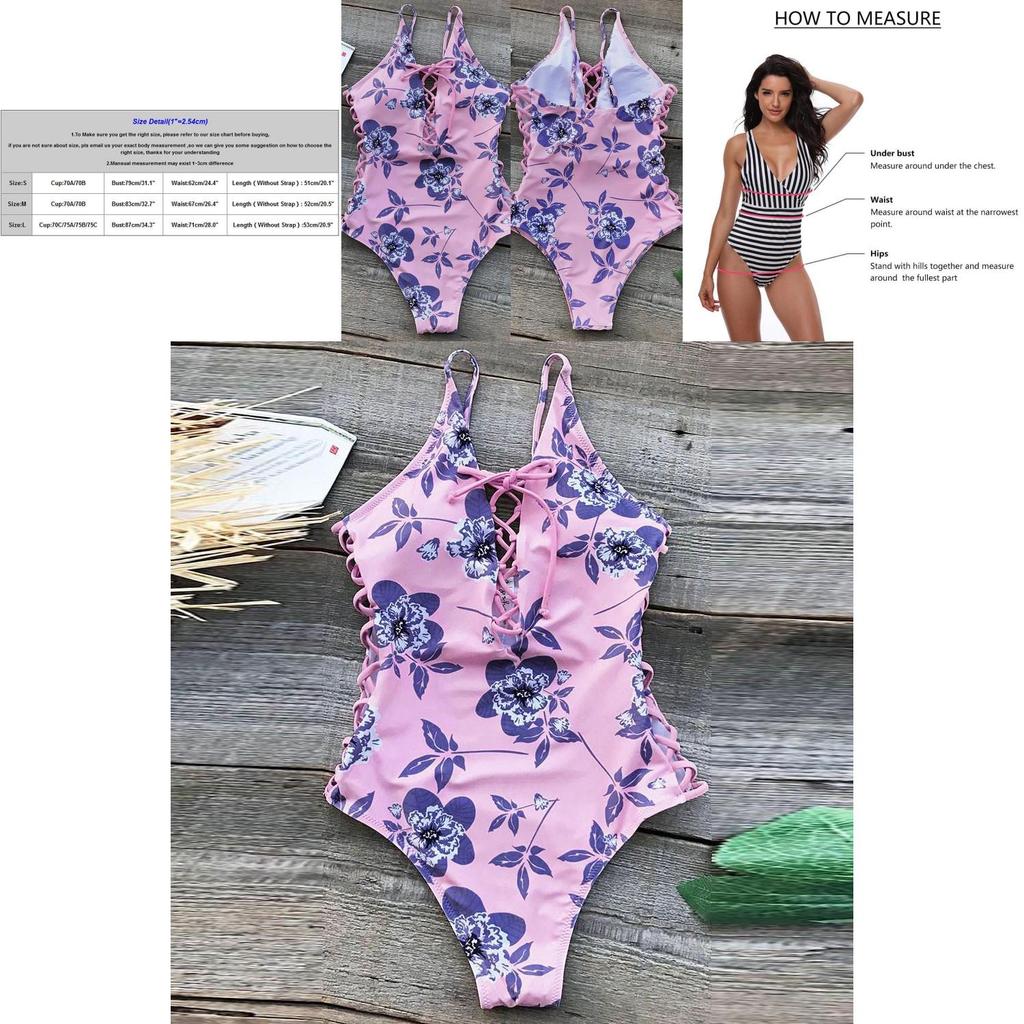 Premium Women Girls Bikini Set Padded Bathing Swimsuit Beach Bodysuit For Summer Fun