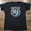 Foo Fighters Shirt Mens Medium Black Space Logo Graphic Rock Band T-Shirt Tee Unisex T-Shirt