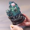 Reverse Flow Incense Burner Ornament Home Indoor Zen Tea Ceremony Chinese Style Lotus Pattern Aromatherapy Stove Decoration, 1Pc