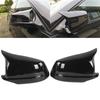 2Pcs Rearview Mirror Cap Cover Housing Fit for 5 Series F10 F11 F18 PreLCI 20112013