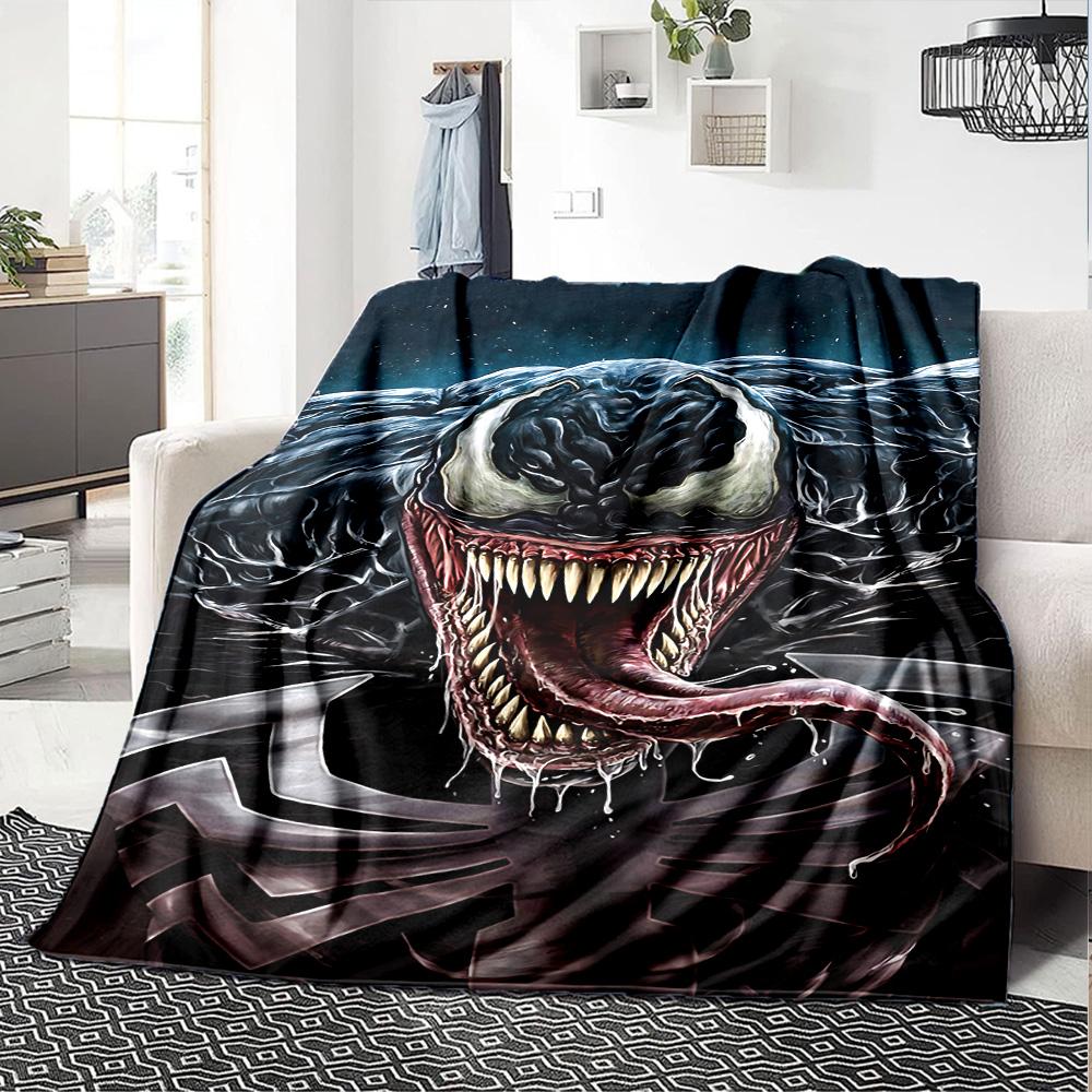 1pc Carnage Statue Display flannel Blanket for Super Soft Cute Comfort Blanket for Travel Bedding Couch Sofa Blanket Y82521