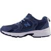 New Balance Scarpe da Corsa Basse Resistenti all'Abrasione NB 530 per Bambini Sneakers da Bambino Blu Scuro PZ530KD
