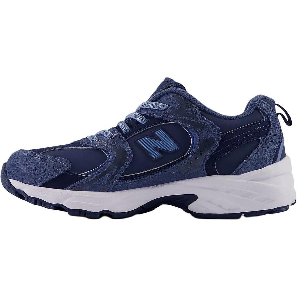 New Balance Scarpe da Corsa Basse Resistenti all'Abrasione NB 530 per Bambini Sneakers da Bambino Blu Scuro PZ530KD
