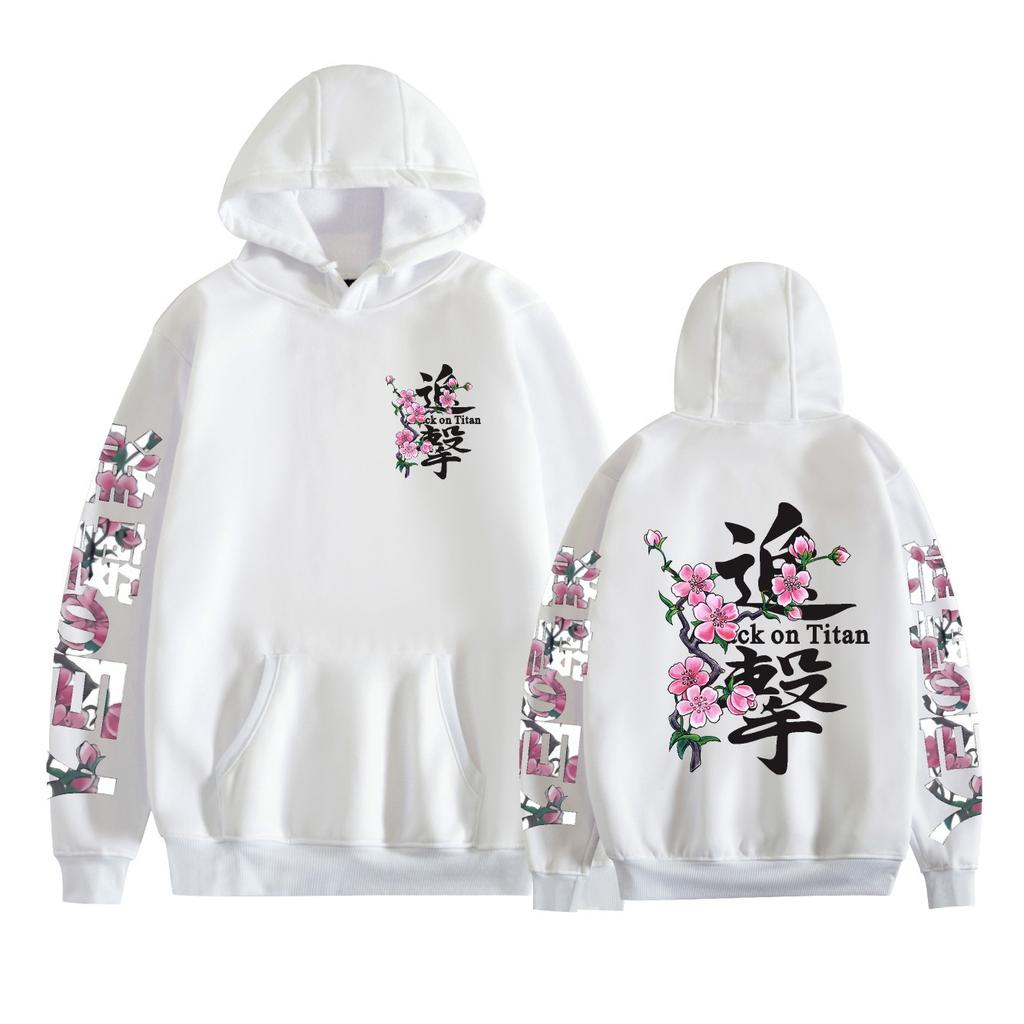 Attack On Giants Surrounding Hoodies Loose Casual Men's Women's Trendy Autumn/Winter Hoodie