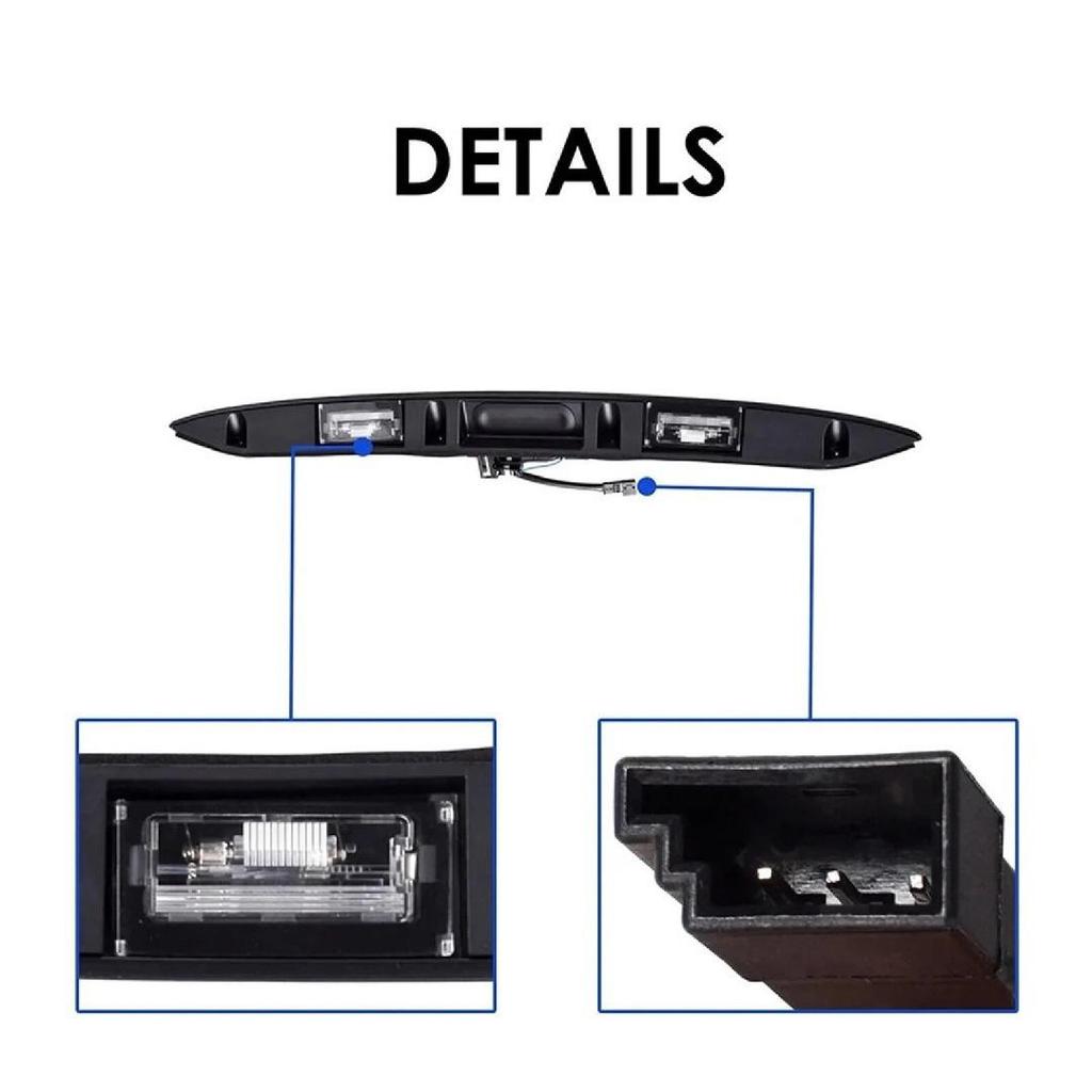 Illuminated Black Trunk Handle for 2002-2008 BMW Mini 51137167530