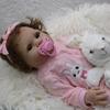 BZDOLL 45cm 18 Inch Soft Vinyl Reborn Levi Baby Doll Toy for Girl Cloth Body Kid Dress Up Play House