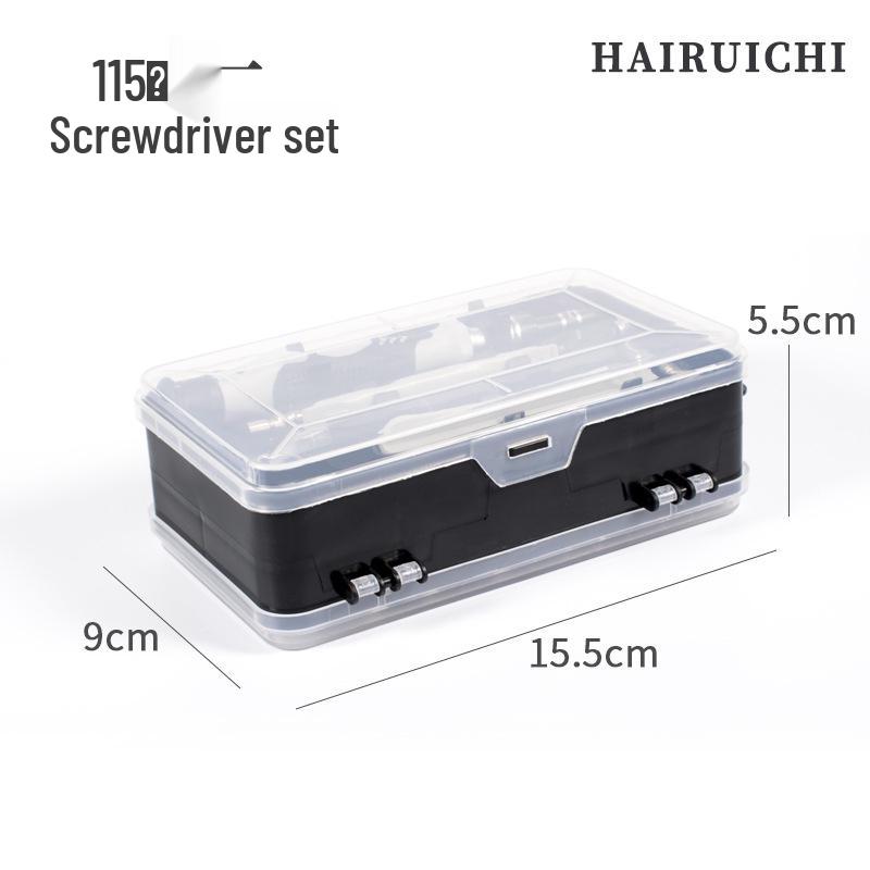 115-in-1 Multifunctional Screwdriver Set for Phone Repair and Odd-shaped Bits