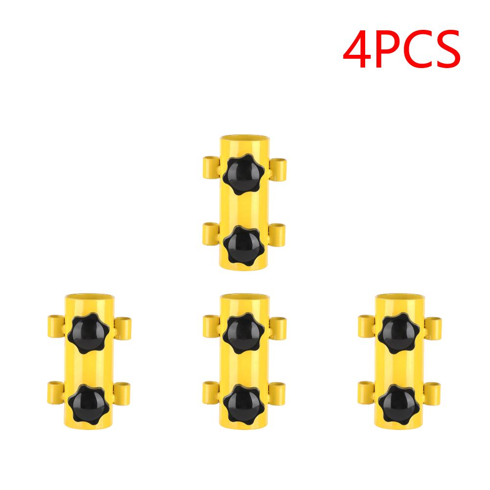 3-5PCS Canopy Rod Holder Adjustable Tent Awning Rod Bracket Stainless Steel Windproof Outdoor Hiking Fishing Tent Accessories