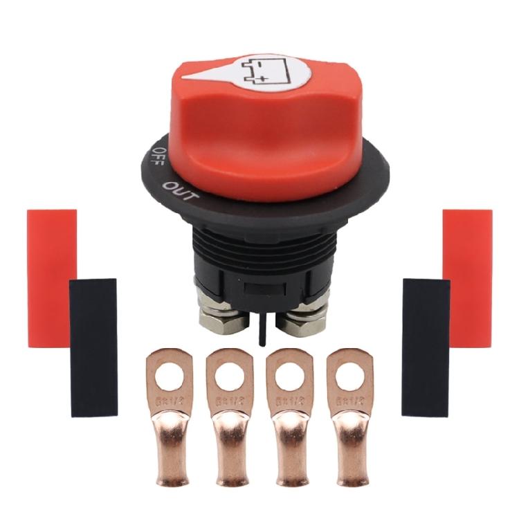 Power Battery Switches Isolator Switch Battery Disconnect Switch 12-32V Battery Cut Shut Offs Kills Switch 50A-300A
