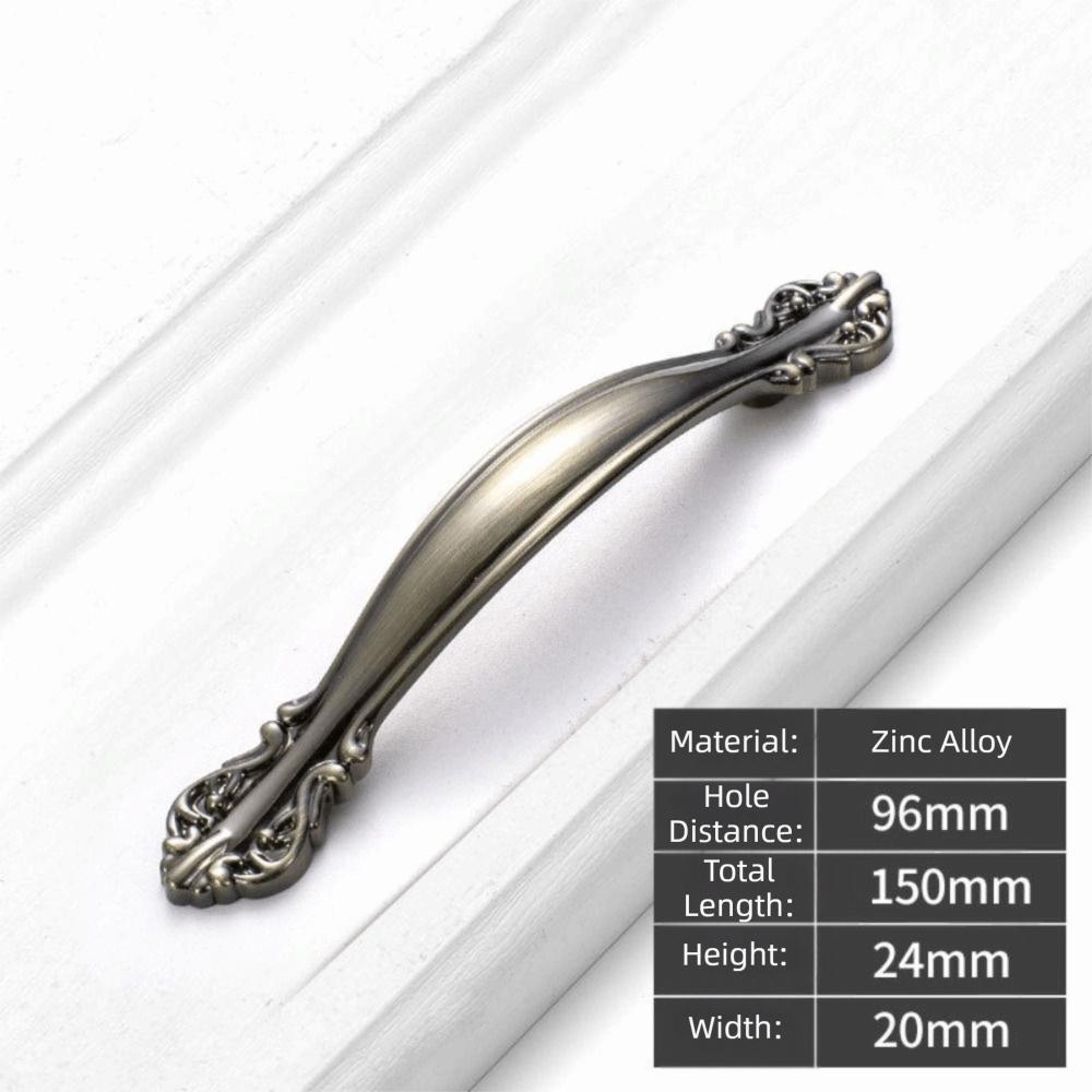 Zinc Alloy Drawer Pulls Bronze Finish Furniture Handles Hardware  Furniture Accessories
