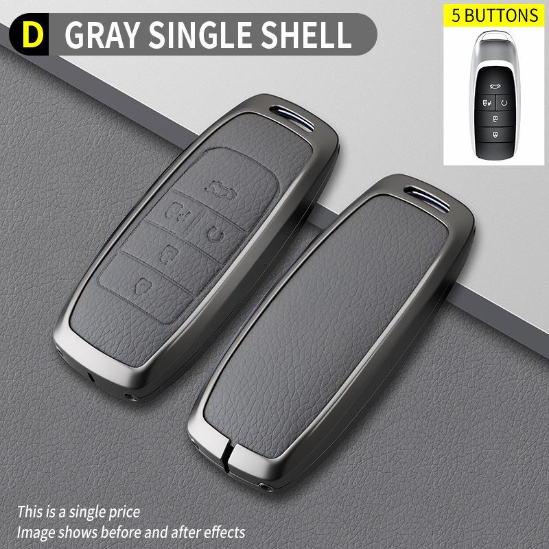 Key Cover for 23/24 GAC Trumpchi M8, Master E9MAX - High-End Buckle Shell for Men and Women.