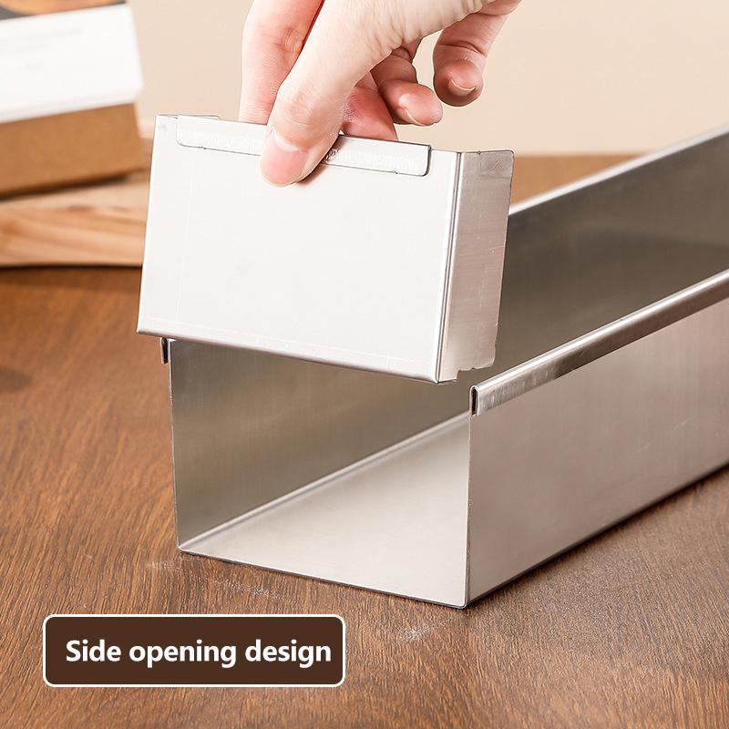 Tiramisu Cake Mold Removable Rectangular Non-Stick Stainless Steel Diy Cake Mousse Mold Tiramisus Baking Professional Tools