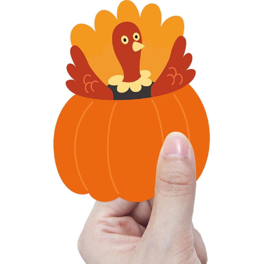 Fancy Land Turkey Cutouts 54 Pcs Fall Thanksgiving Decorations Holiday School Party Classroom Bulletin Board Decor