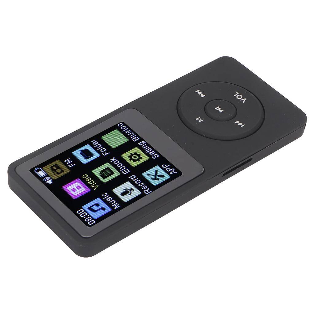 Bluetooth MP3 Player 1.8 Inch Color Display Built In Speaker Electronic Book Reader Recorder Pocket 