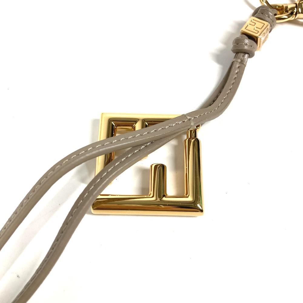 FENDI 7AS255 FFDiamond charm Bag Charm Key Holder Unused