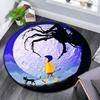 Coraline2 Round Area Rug,Carpet Rug for Living Room Bedroom Sofa Playroom Decor,Non-slip Floor Mat