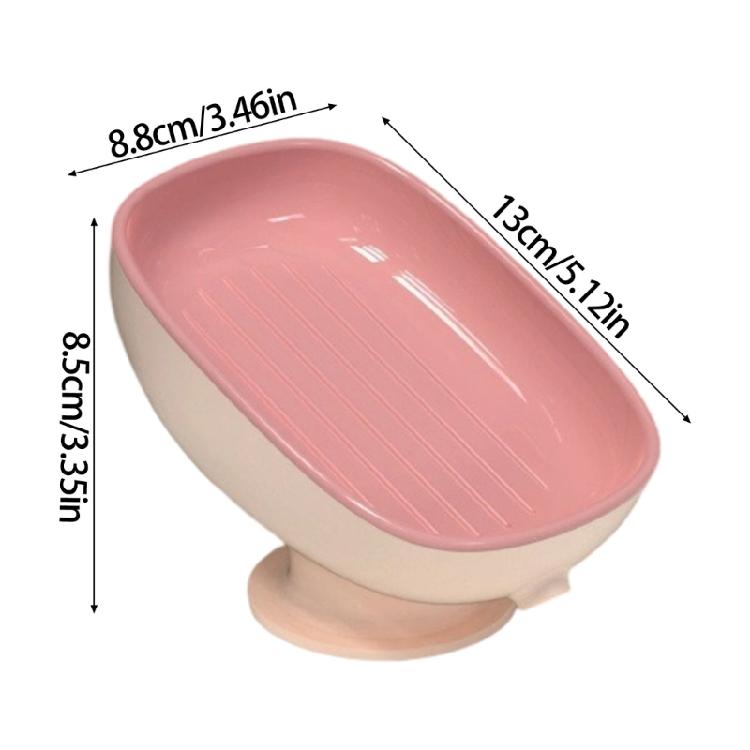 Simple Soap Dish For Efficient Water Drainage Soap Holder Easy To Clean Elegant Soap Storage Rack Draining