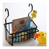 Yamazaki Jitsugyo Bathroom Multi Basket Tower Tower Black 8553