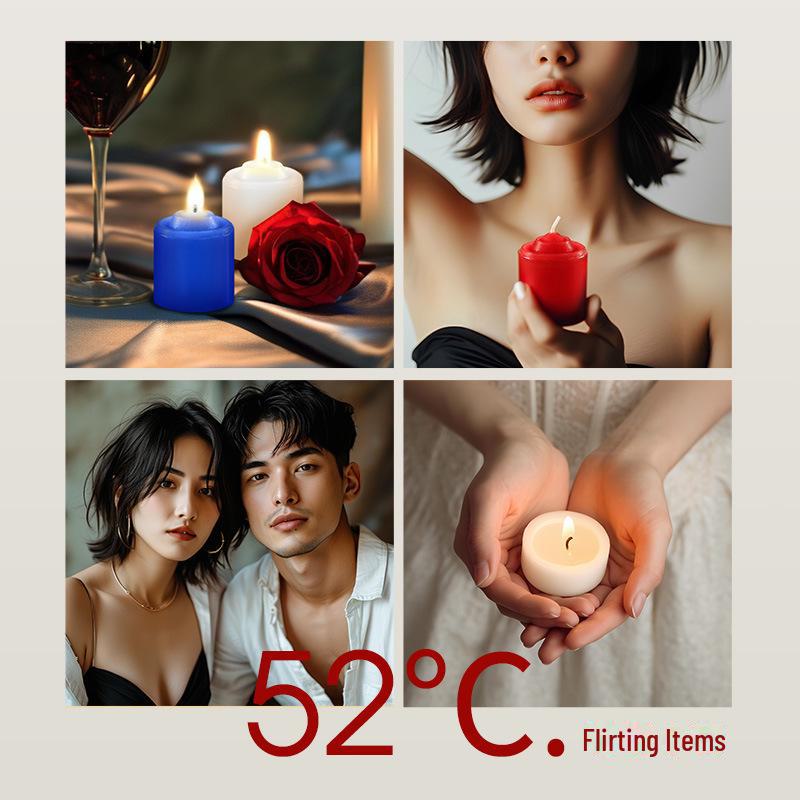 Mi Ji Low-Temp Candle Alternatives: Flirty Adult Toys for Couples, 100/Box