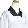 [KYOETSU] Japanese Kimono, White, Long Sleeves, Kappogi (Length 85cm, White, Size L)